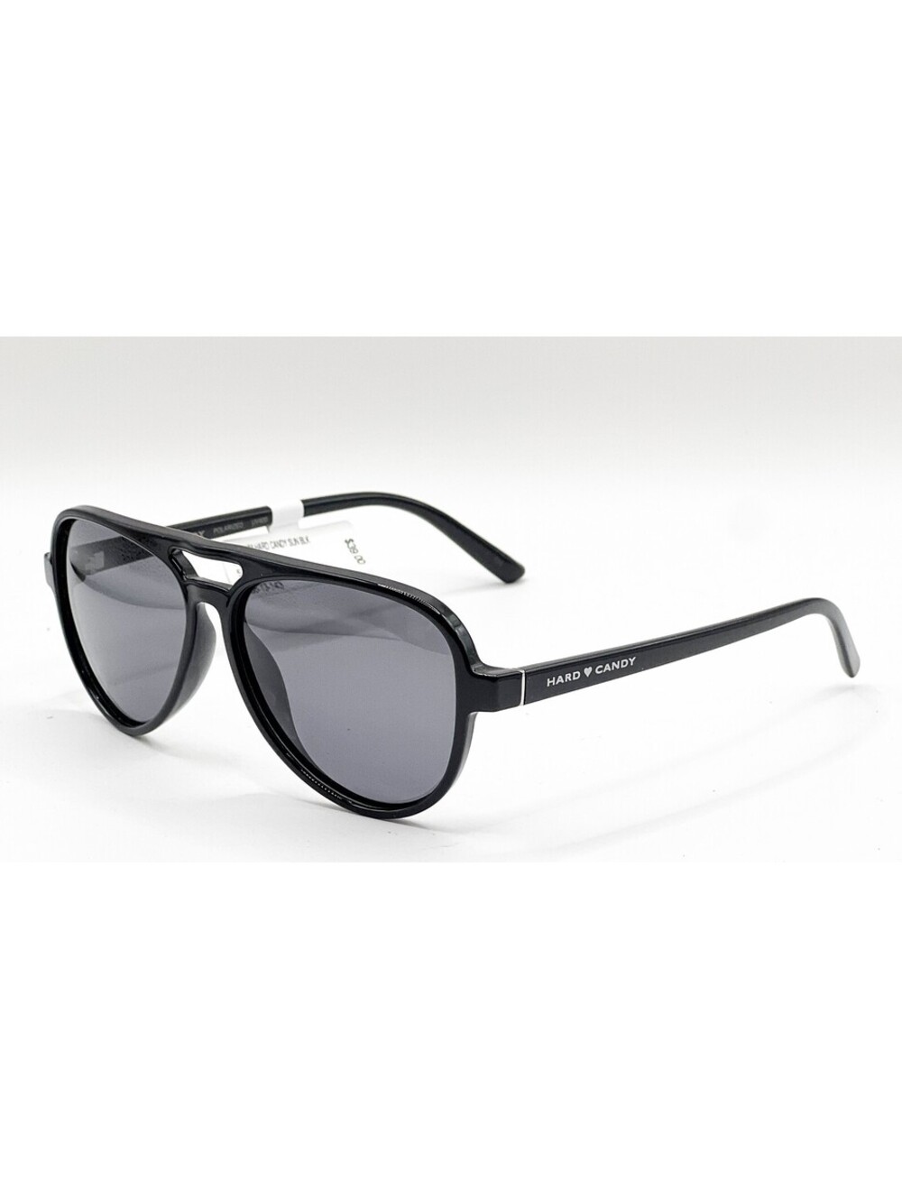 Hard Candy HS16 Blk Black Sunglasses Authentic Sunglasses 56-13